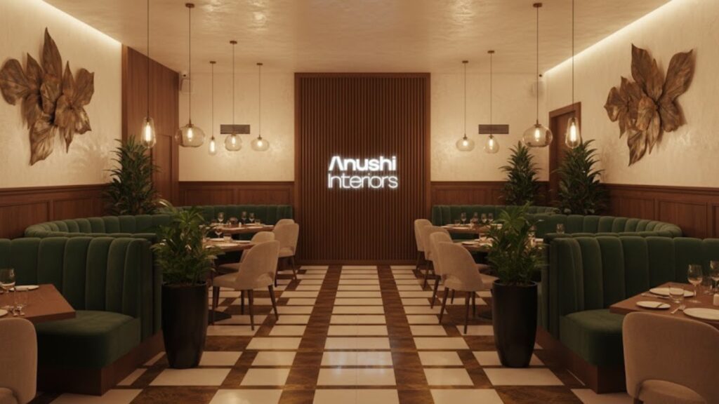 Restaurant Interior Design Hyderabad | Anushi Interiors